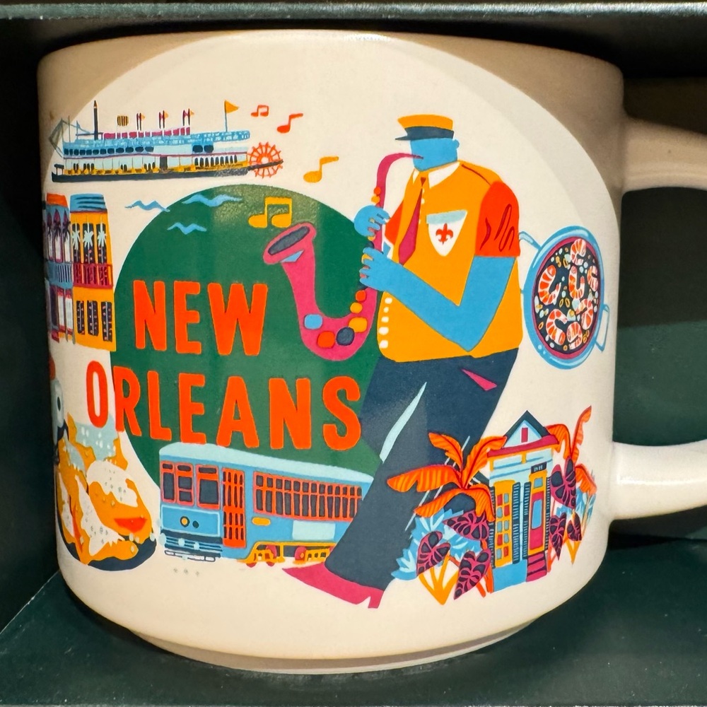 Starbucks New Orleans Jazz Mug - Multicolor Design Discovery collection